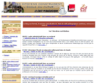 Tablet Screenshot of cafe-leblog.net